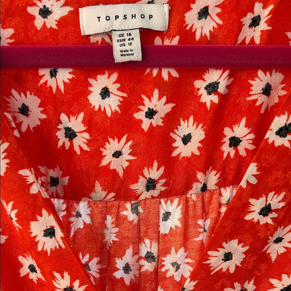 Topshop floral swing tea dress - Picture 4 of 6